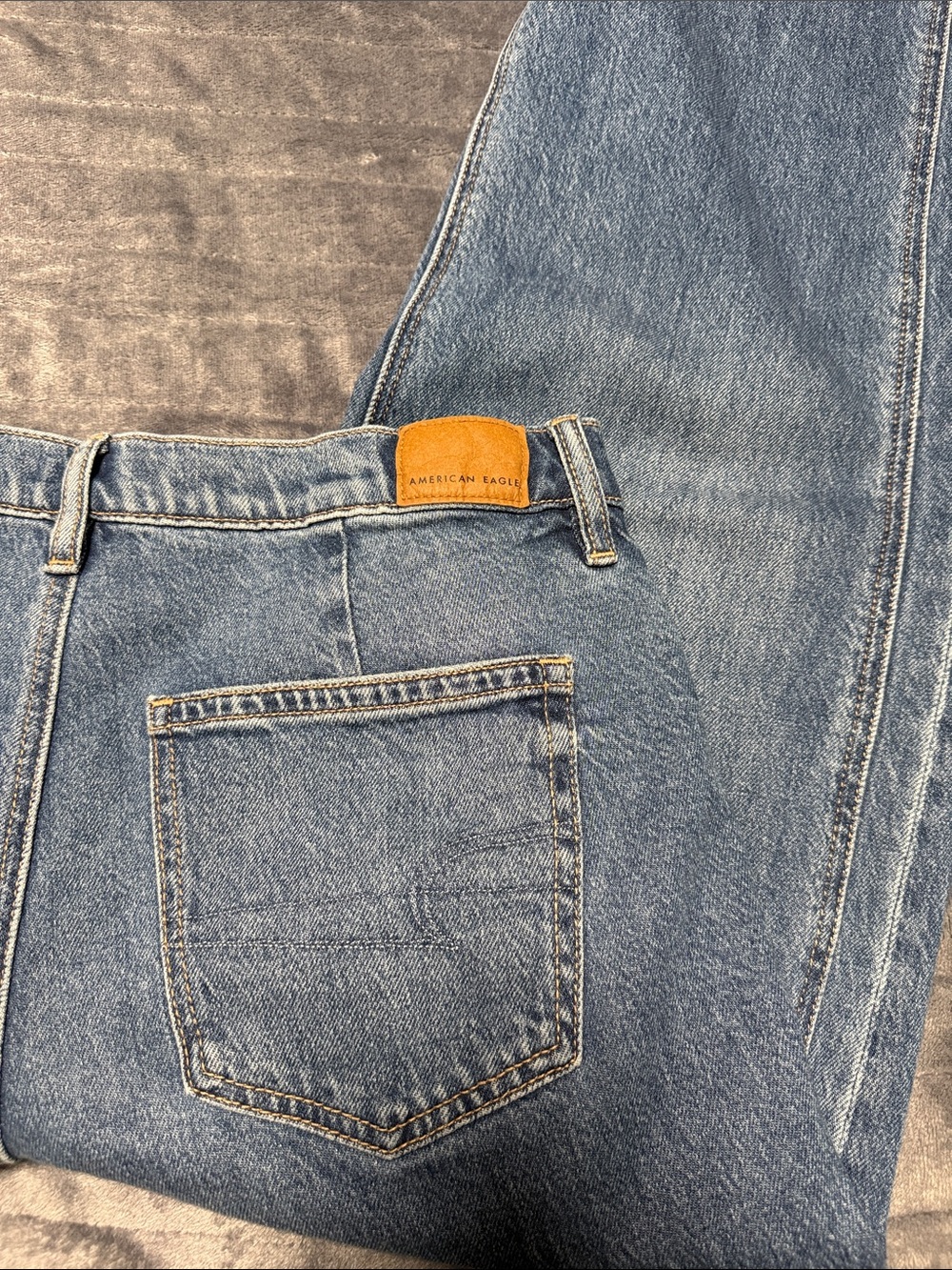 American Eagle stovepipe jeans size 6 regular excellent - Picture 6 of 6